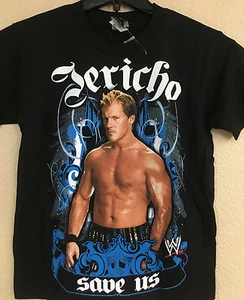 Chris Jericho Youth WWE T-Shirt - Licensed WWE - "Jericho save us" Siebdruck - Bild 1 von 9