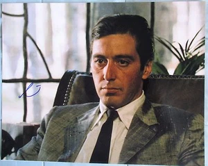 FOTO FIRMATA AL PACINO 11x14 POLLICI DC/COA (IL PADRINO) - Foto 1 di 1