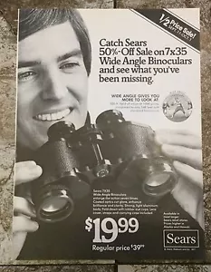 Vintage 1977 Magazine Advertisement - Sears Roebuck & Co. - Print Ad - Picture 1 of 1