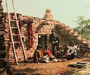 Postal Gran Cañón Arizona B149 1905 A Nativo Techo Jardín Fiesta Casa Hopi - Imagen 1 de 3