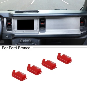 Center Console Air Conditioner Vent Outlet Adjust Cover Trim For Ford Bronco 21+ - Bild 1 von 9