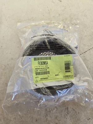 HAYWARD 2" Hayward TC Series PVC True Union Ball Check Foot Valve Screen... - Image 1 of 4
