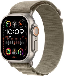 Apple Watch Ultra 2 GPS + Cellulare 49mm Oliva Alpine Loop Carbonio Neutro - Foto 1 di 1