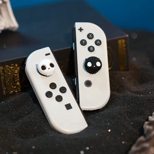 GeekShare Thumb Grips for Nintendo Switch/ Lite/OLED Soft Solicone 4PCS Skeleton - Picture 1 of 14
