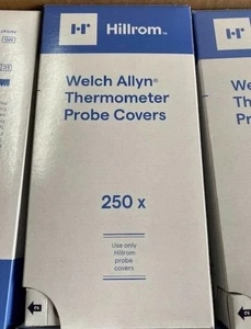 Hillrom WELCH ALLYN Digital Thermometer Disposable Probe Covers 250/BX 05031 - Picture 1 of 2