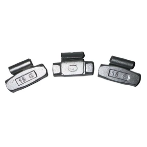 Auswuchtgewichte PKW Schlaggewichte Stahlfelgen Zink 15 g 100 Stk. (silber besch - Imagen 1 de 1