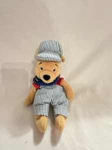 Vintage Disney Store exklusive Winnie Puuh Choo Choo Pooh Plüsch-Beanie - Bild 1 von 4