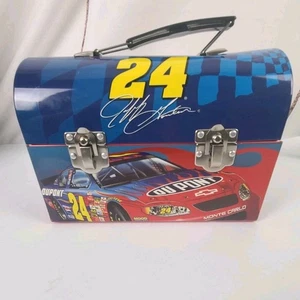 Jeff Gordon #24 Metal Tin Dome Lunch Box Dupont Nascar JG Motorsports 2003 - Picture 1 of 10