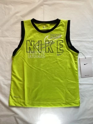 Nike Boys Yellow Tank Top Size 3t - Image 1 of 4
