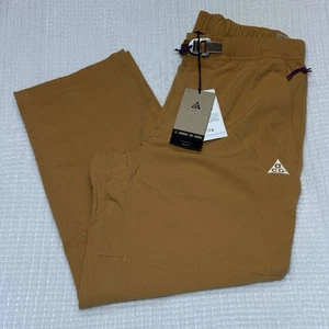 NEW Nike ACG UV Hike Women's Mid-Rise Pants MEDIUM Brown Sand $125 Hiking Trail - Picture 1 of 12
