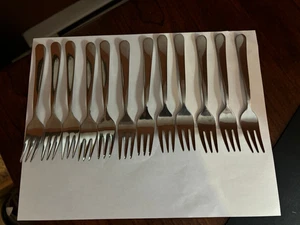 ACERO INOXIDABLE IKEA #224 22 (JUEGO DE 12) HORQUILLAS 5 3/4" Longitud - Imagen 1 de 2