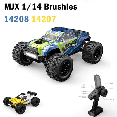 MJX 1/14 Rc Cars brushless high - speed remote - control off - road vehicle - Image 1 of 4