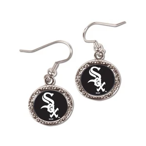 Chicago White Sox Round Earrings (6 Pack) - Picture 1 of 1