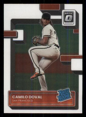 2022 Donruss Optic #72 Camilo Doval RR RC - Image 1 of 2