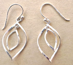 PENDIENTES MODERNISTAS PLATA - Imagen 1 de 4