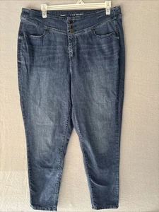 Lane Bryant Skinny Jeans Damen Größe 20 Regular 3 Knöpfe - Bild 1 von 7