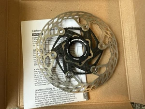 Carbon-Ti X-Rotor Center Lock SteelCarbon 3 Disc Brake Rotor (140mm) NEW - Picture 1 of 5