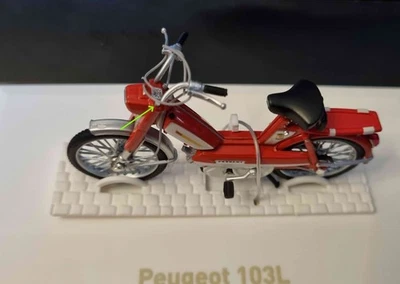 Mobylette PEUGEOT 103 L From 1972 Orange 1/18 NOREV 1 Left Handlebar Cut Cables - Image 1 of 3
