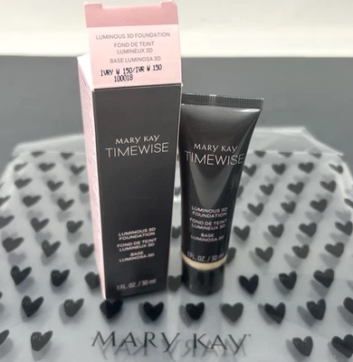 MARY KAY Timewise Luminous 3D Foundation Base 100018 Ivory W 150/IVR W 150 NOS - Image 1 of 2