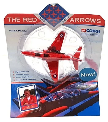 Corgi 9.5cm Long CS90169 - Hawk T.Mk.1/1A RAF The Red Arrows Red 2 M. Jarvis - Image 1 of 4