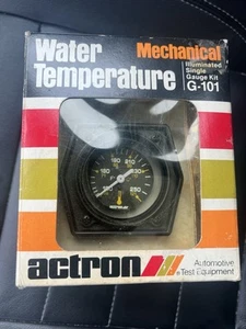 Action Water Temperature Illuminated Single Gauge Kit G-101 NOS - Bild 1 von 10