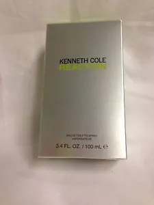 Kenneth Cole Reaction Men Cologne Spray 3.4 oz 100 ml New In Box - Picture 1 of 4