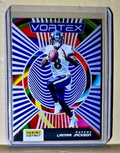 Lamar Jackson 2020 Panini NFL Instant Vortex #4 Football Card 1/935 - Picture 1 of 2