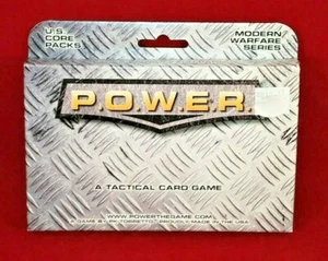P.O.W.E.R. A Tactical Card Game POWER Modern Warfare Series U.S. Core Pack NEW - Picture 1 of 2