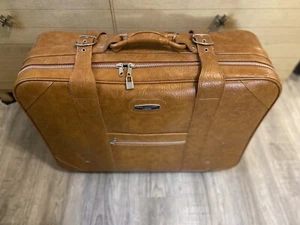Vintage hellbraun Knoxx Londonderry Gepäck Koffer 5-teiliges Set - super gepflegt - rauchfrei - Bild 1 von 21