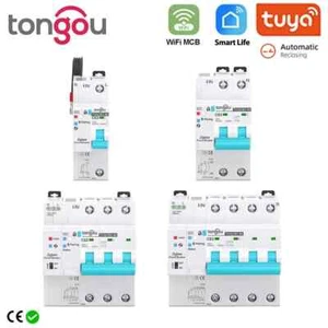 WIFI Power Metering Circuit Breaker Smart Life Timer Remote Control Automatic - Picture 1 of 24