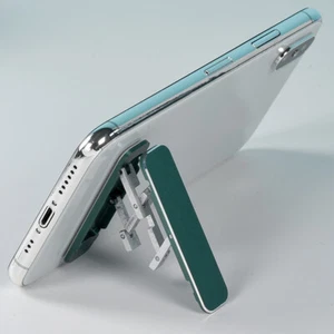 1 x Mini Aluminum Portable Folding Desk Mount Holder Bracket Mobile Phone Stand - Picture 1 of 15