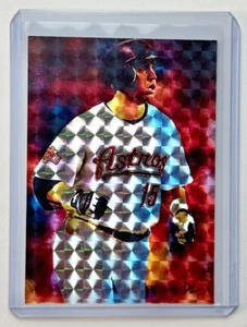 Carlos Beltran Limited Edition Artist Signed "Houston Astros" Refractor Card 1/1 - Picture 1 of 2