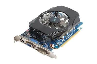 PCIe Gigabyte Grafikkarte GV-N730-2GI /  GeForce GT 730 / DVI VGA HDMI - Bild 1 von 2