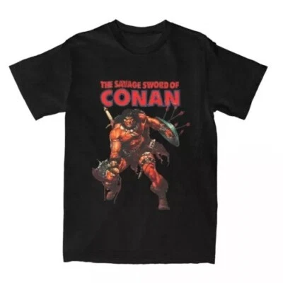 Savage Sword Of Conan CONAN THE BARBARIAN Merchandise Unisex T-shirt - Image 1 of 4