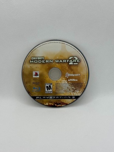 Call of Duty: Modern Warfare 2 MW2 Sony Playstation 3 PS3 DISC ONLY ...