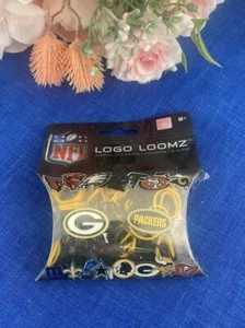 NFL Green Bay Packers Logo Loomz Bracelet Kit 208 Pcs Fan Gear Craft NEW - Picture 1 of 2