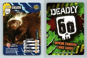 Skunk #69/165 Deadly 60 Series 2 Common TCG Card - Picture 1 of 1