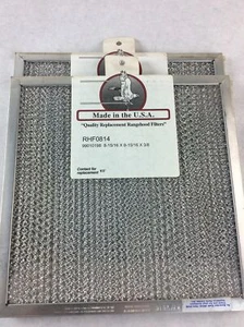 2-PACK American Metal Filter Company RHF0814 Range Hood filtri grasso alluminio - Foto 1 di 1