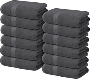 Pack of 2,4,6 Luxury Hand Towels 800GSM Hotel Quality Super Soft Hand Bath Towel - Picture 1 of 68