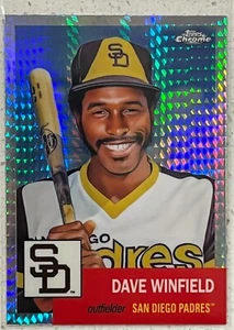 2022 Topps Chrome Platinum X-Fractor Dave Winfield #376 - Picture 1 of 2