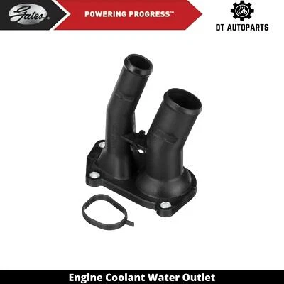 For 2011-2015 Ford Fiesta Ikon Engine Coolant Water Outlet Gates 2012 2013 2014 - Image 1 of 4