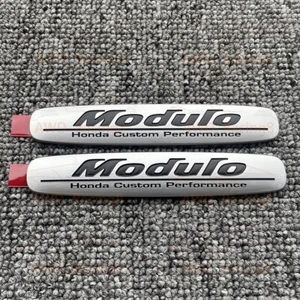 Modulo Emblem Side Fender JDM Badge Spoiler Trunk DC5 Integra Acura RSX TSX RL - Picture 1 of 8