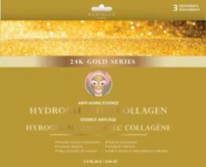DANIELLE CREATIONS 24K GOLD SERIES 3 Hydrogel Face Mask QTY = 3 treatments - Picture 1 of 1