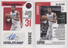 2018-19 Panini Chronicles Signatures Purple /25 Angel Delgado Rookie Auto RC