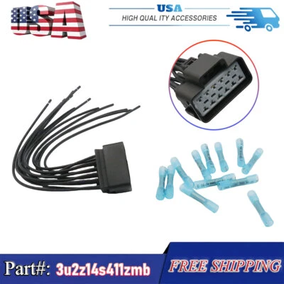 Fits 2007-2018 Cadillac Escalade ESV Heated Cooled Seat Module Connector WPT928 - Image 1 of 4