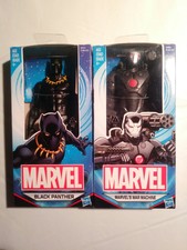Lot of (2) Marvel BLACK PANTHER & WAR MACHINE Basic 6 inch