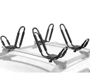 Leader Accessories Kayak Rack 4 PCS/Set J Bar for Canoe Surf Board SUP On Roo... - Picture 1 of 5