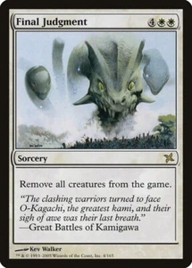 Final Judgment FOIL Betrayers of Kamigawa LP/EX White Rare MTG - Picture 1 of 1