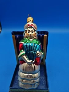 Department 56 mundgeblasenes Glas Ornament Martha Washington Night Before Christmas - Bild 1 von 8