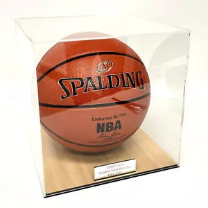 Basketball Display Case - Court Effect Base - Picture 1 of 3